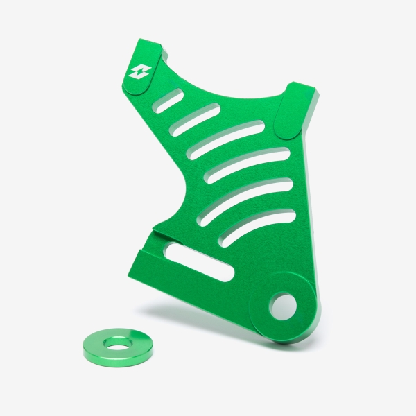 Full-E Charged Rear Brake Disc Bracket Aluminium Green