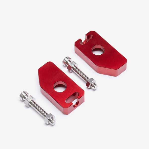 Second image of Full-E Charged Chain Adjuster Aluminium Red for TL3000